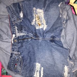 Jean shorts